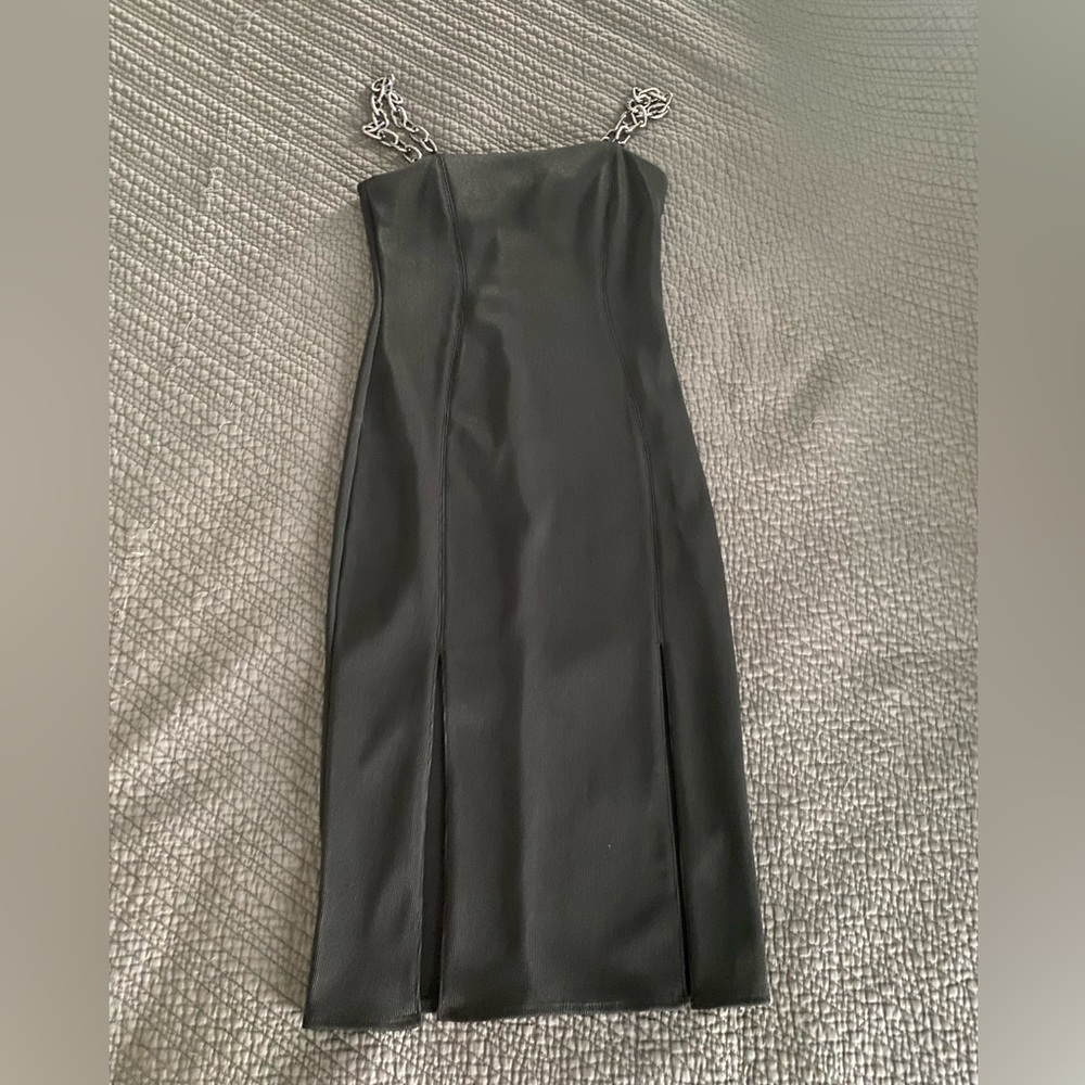 Classic black with a chain